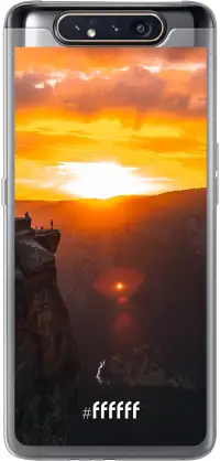 Rock Formation Sunset Galaxy A80