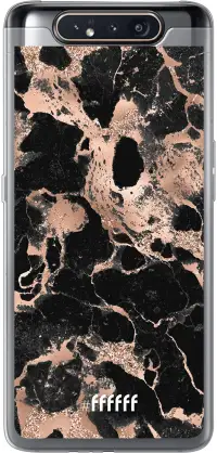 Rose Gold Marble Galaxy A80