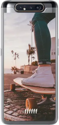 Skateboarding Galaxy A80