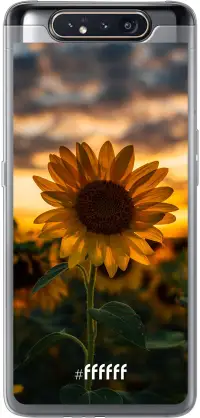 Sunset Sunflower Galaxy A80