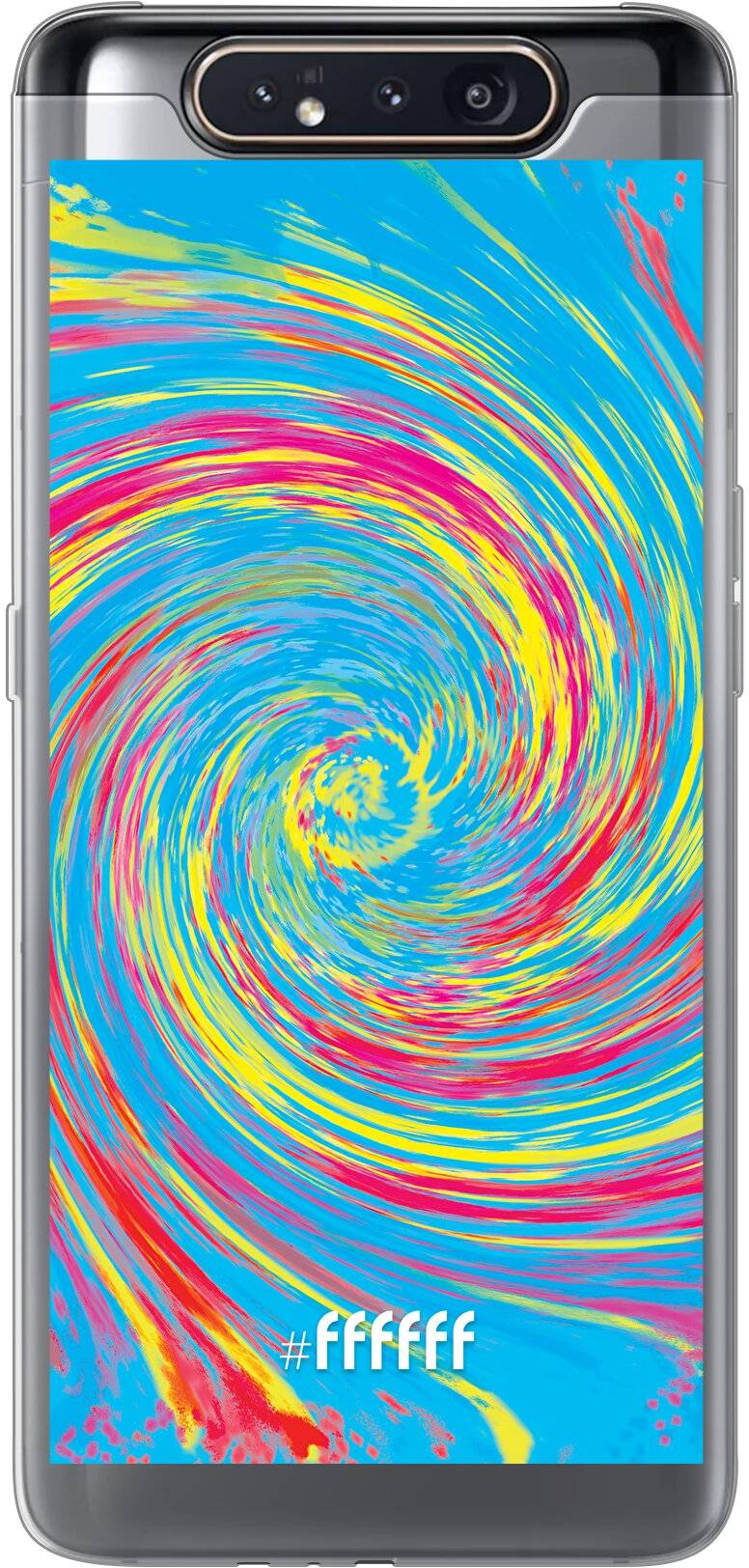 Swirl Tie Dye Galaxy A80