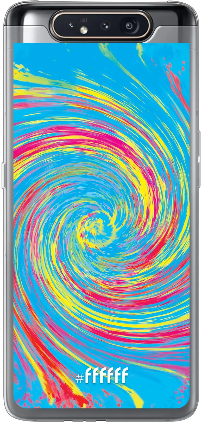 Swirl Tie Dye Galaxy A80