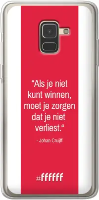 AFC Ajax Quote Johan Cruijff Galaxy A8 (2018)