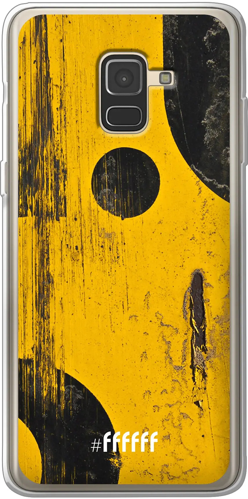 Black And Yellow Galaxy A8 (2018)