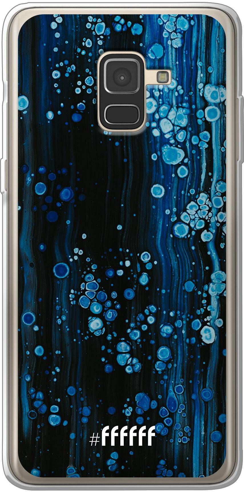 Bubbling Blues Galaxy A8 (2018)