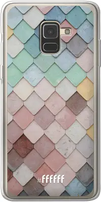 Colour Tiles Galaxy A8 (2018)