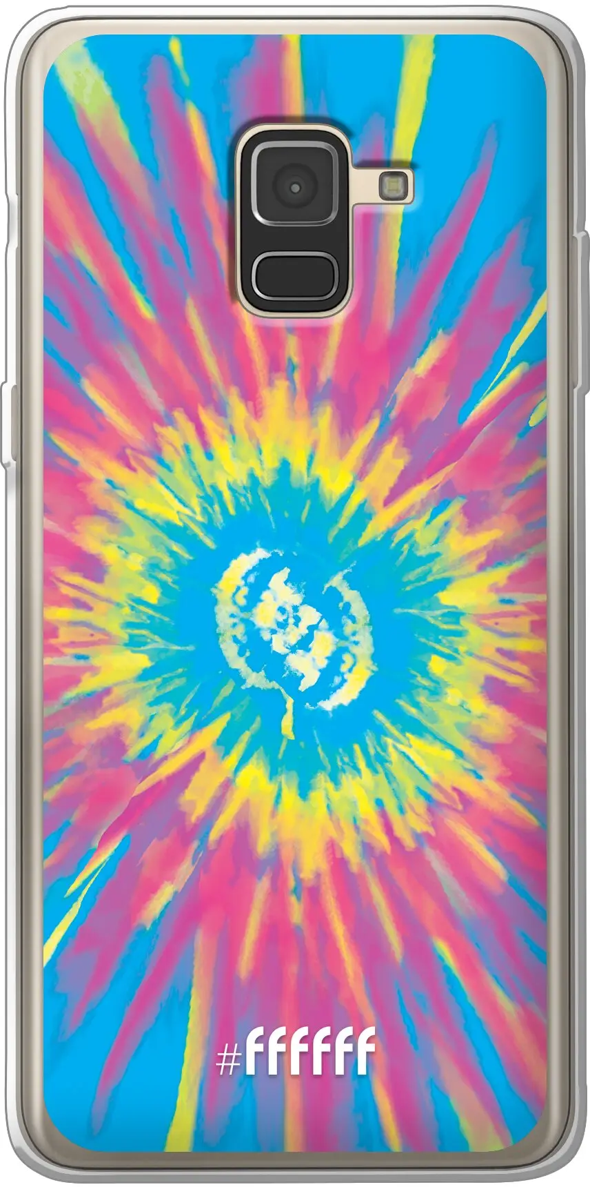 Flower Tie Dye Galaxy A8 (2018)