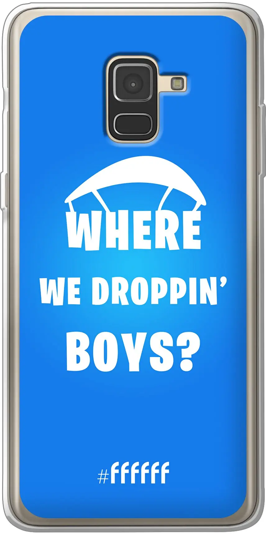 Battle Royale - Where We Droppin' Boys Galaxy A8 (2018)