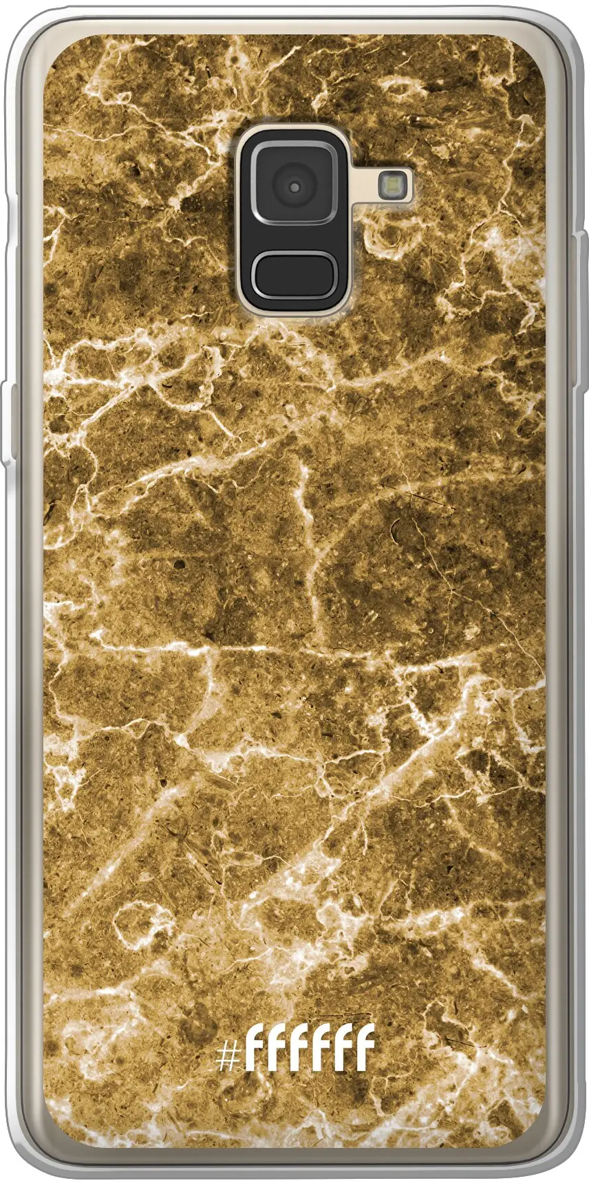 Gold Marble Galaxy A8 (2018)