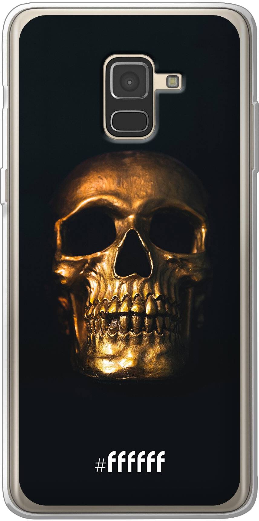 Gold Skull Galaxy A8 (2018)