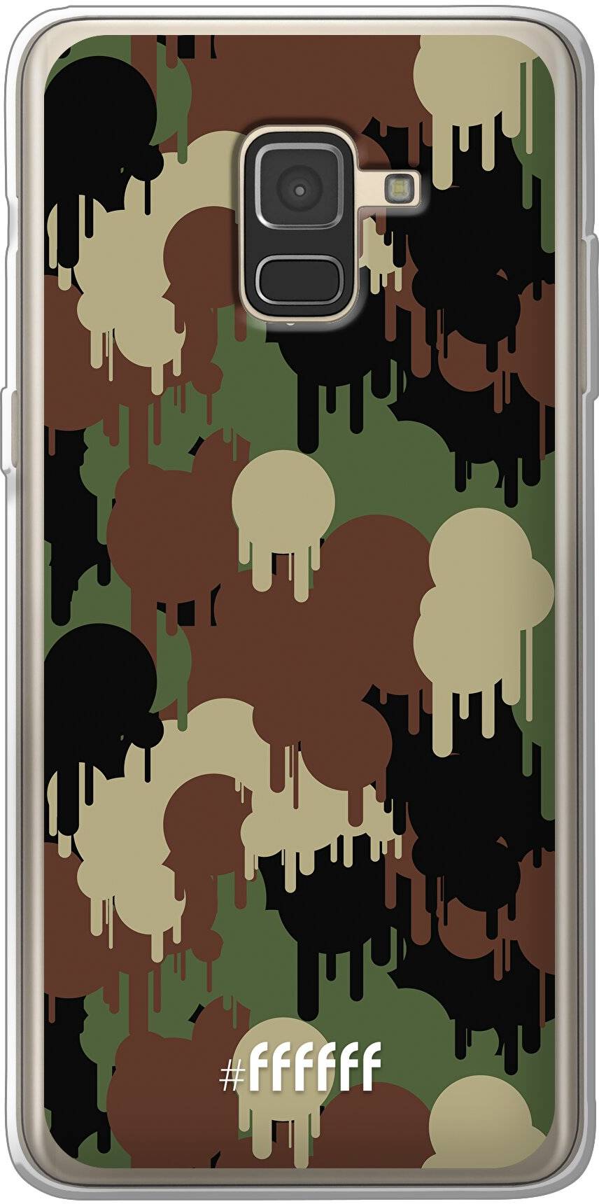 Graffiti Camouflage Galaxy A8 (2018)