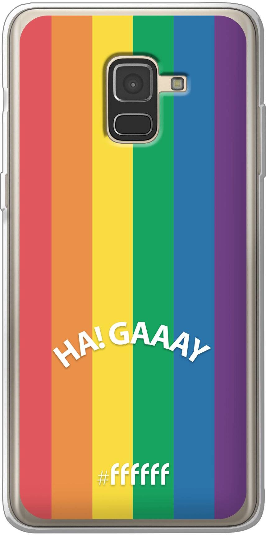 #LGBT - Ha! Gaaay Galaxy A8 (2018)