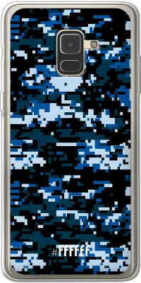 Navy Camouflage Galaxy A8 (2018)