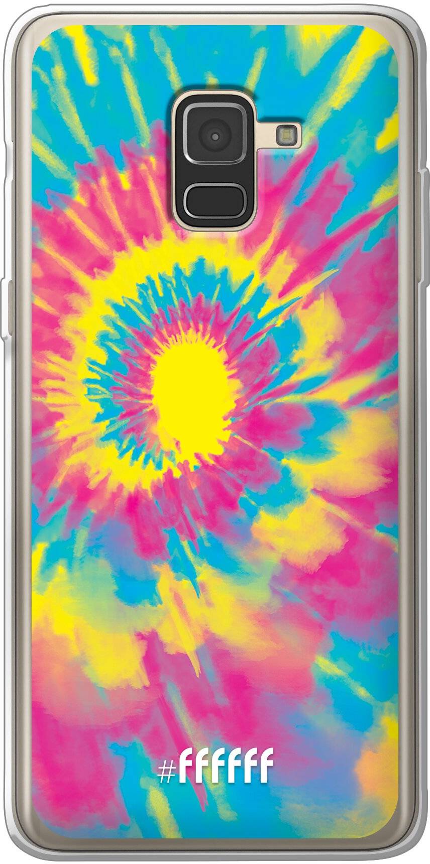 Psychedelic Tie Dye Galaxy A8 (2018)