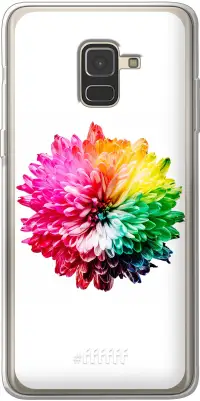 Rainbow Pompon Galaxy A8 (2018)