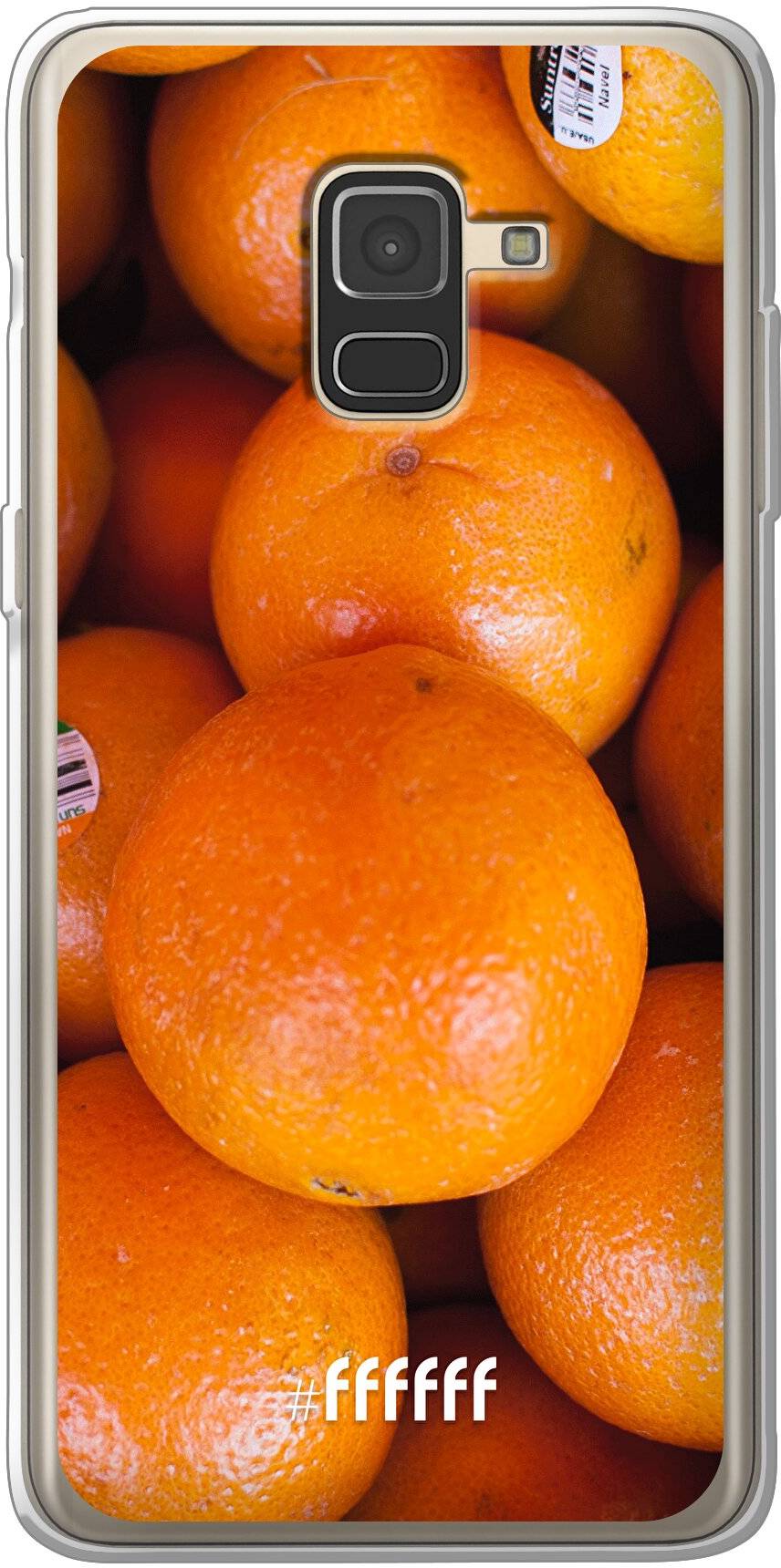 Sinaasappel Galaxy A8 (2018)