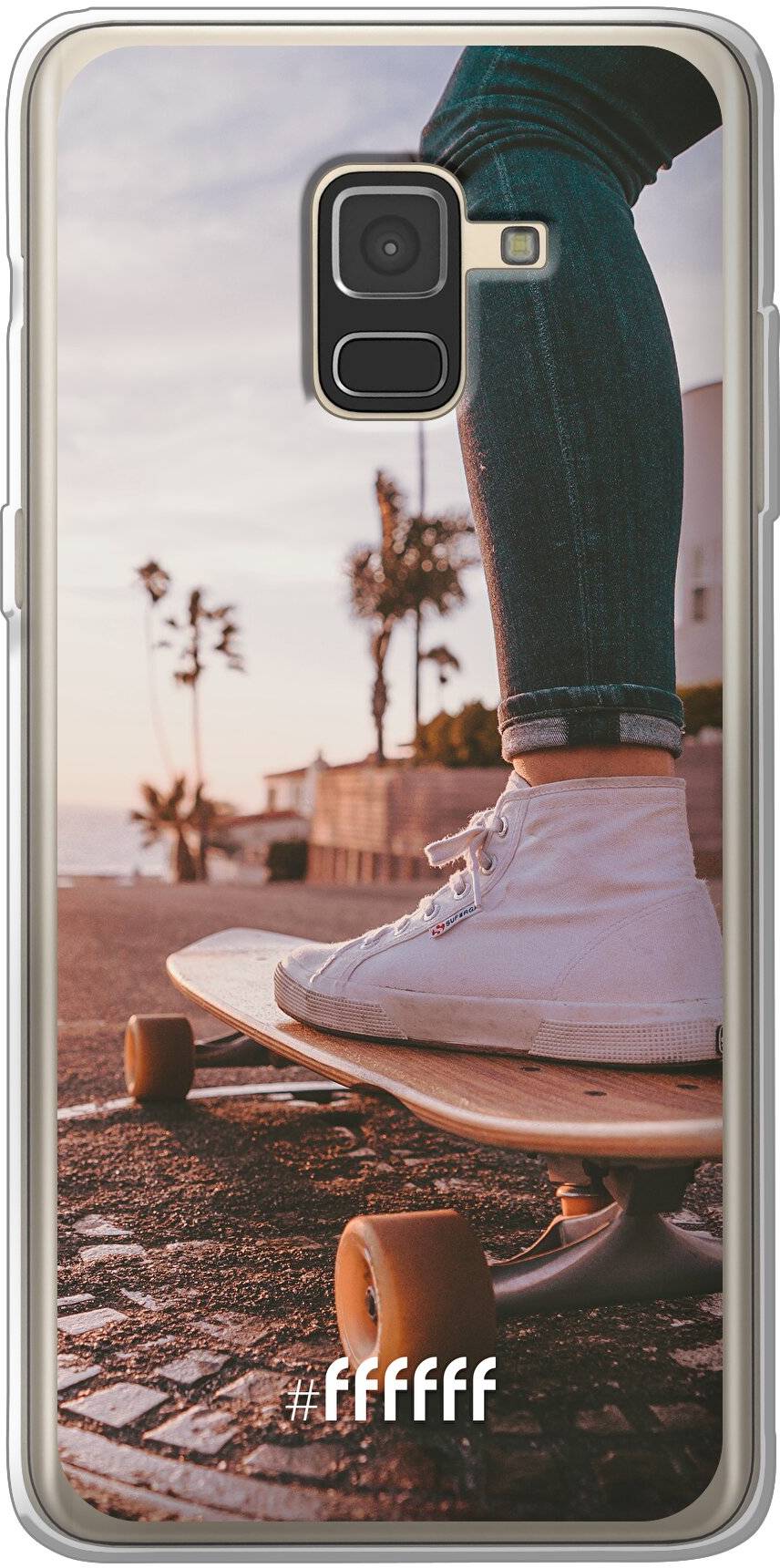 Skateboarding Galaxy A8 (2018)