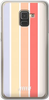 Vertical Pastel Party Galaxy A8 (2018)