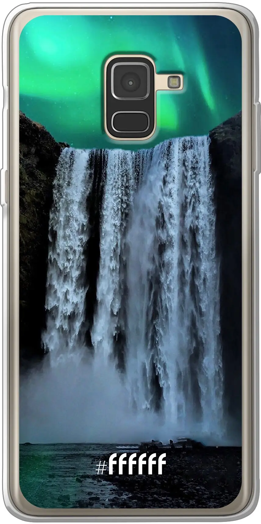 Waterfall Polar Lights Galaxy A8 (2018)