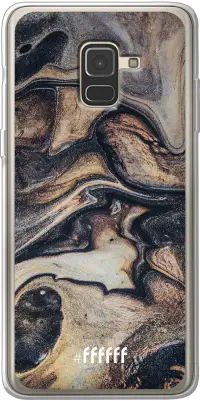 Wood Marble Galaxy A8 (2018)