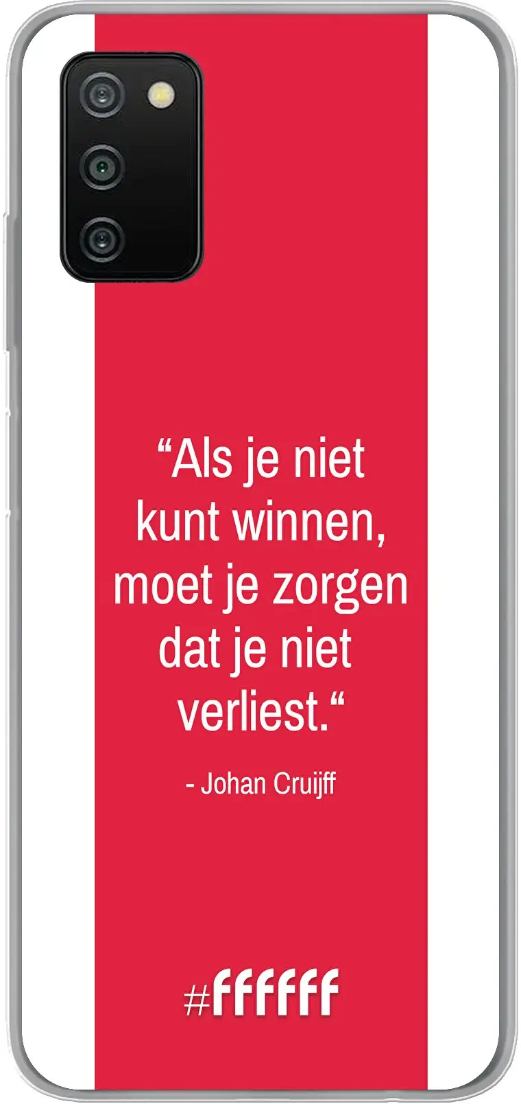 AFC Ajax Quote Johan Cruijff Galaxy A03s