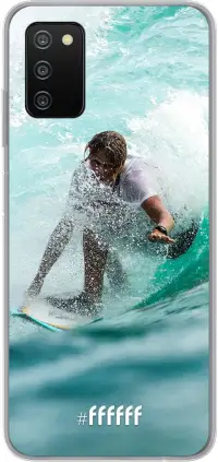 Boy Surfing Galaxy A03s