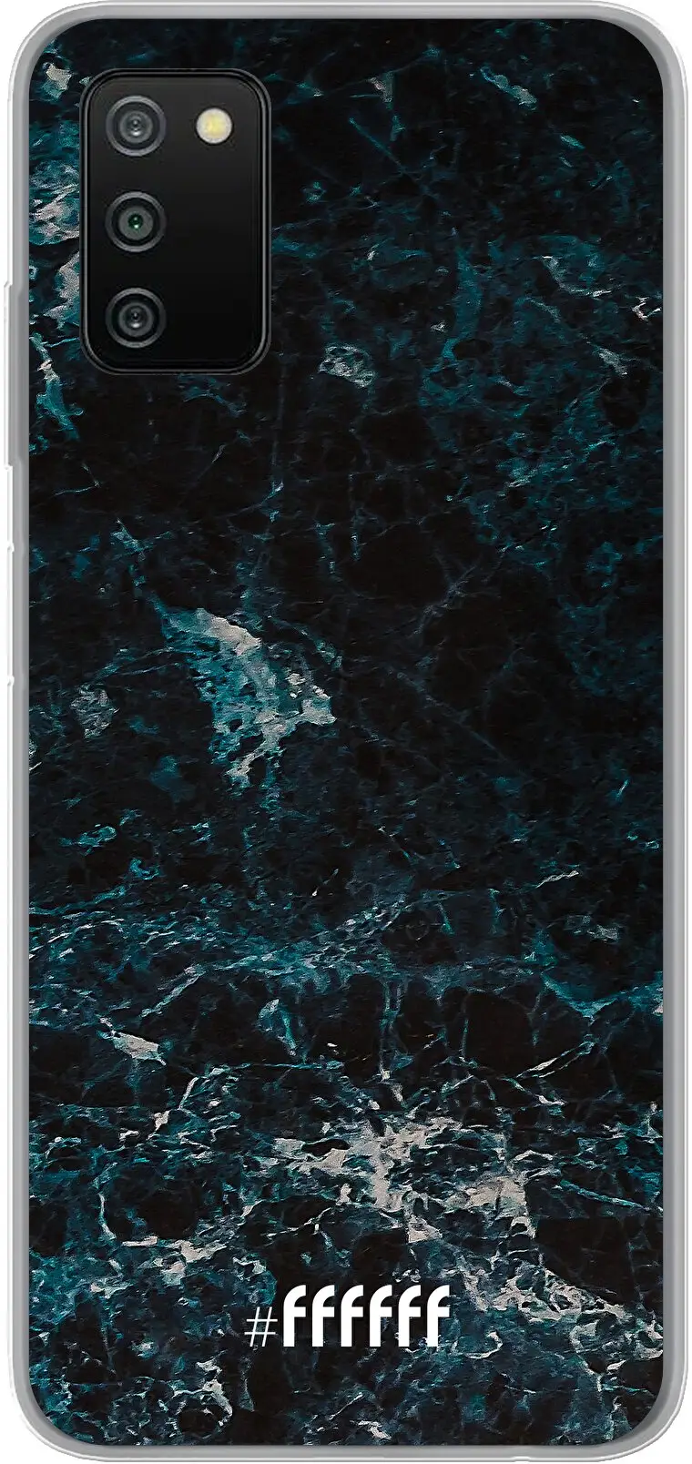 Dark Blue Marble Galaxy A03s