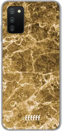 Gold Marble Galaxy A03s