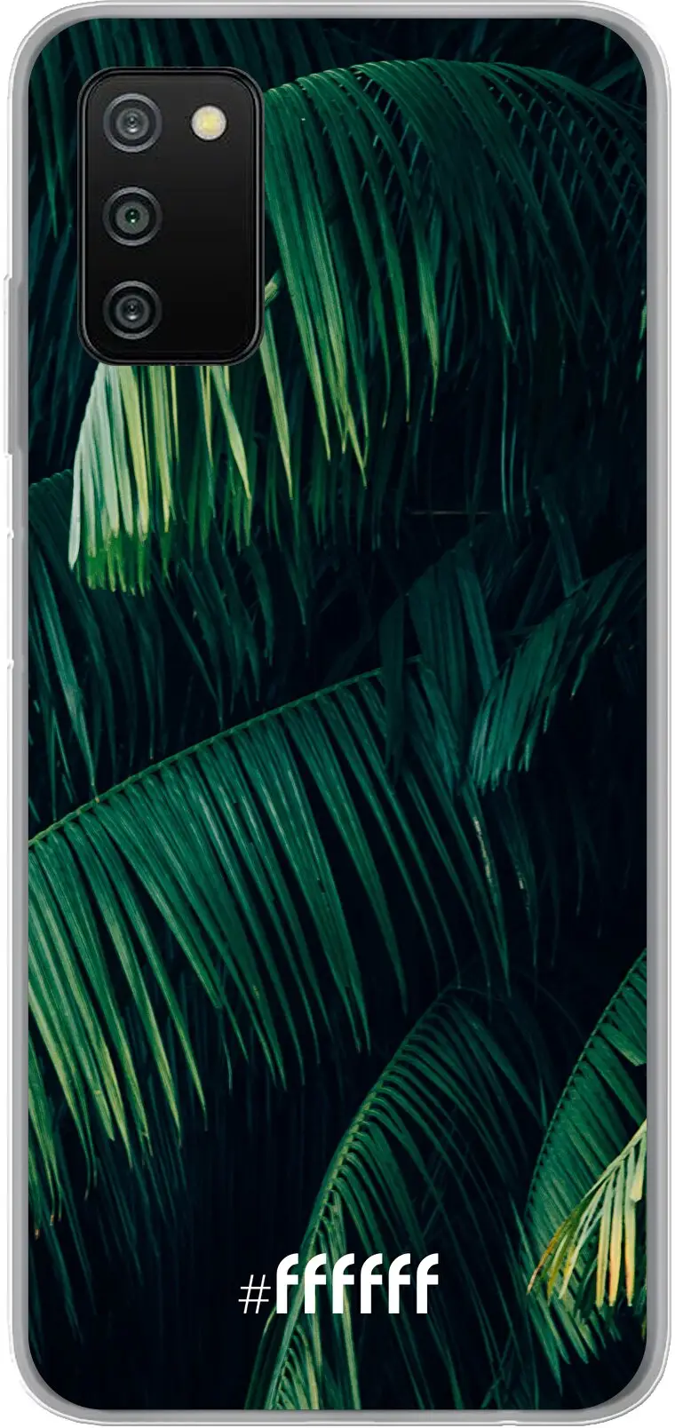 Palm Leaves Dark Galaxy A03s