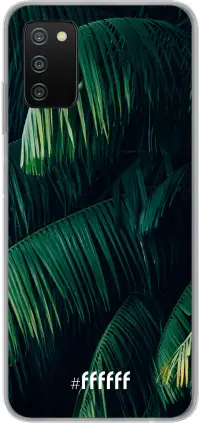 Palm Leaves Dark Galaxy A03s