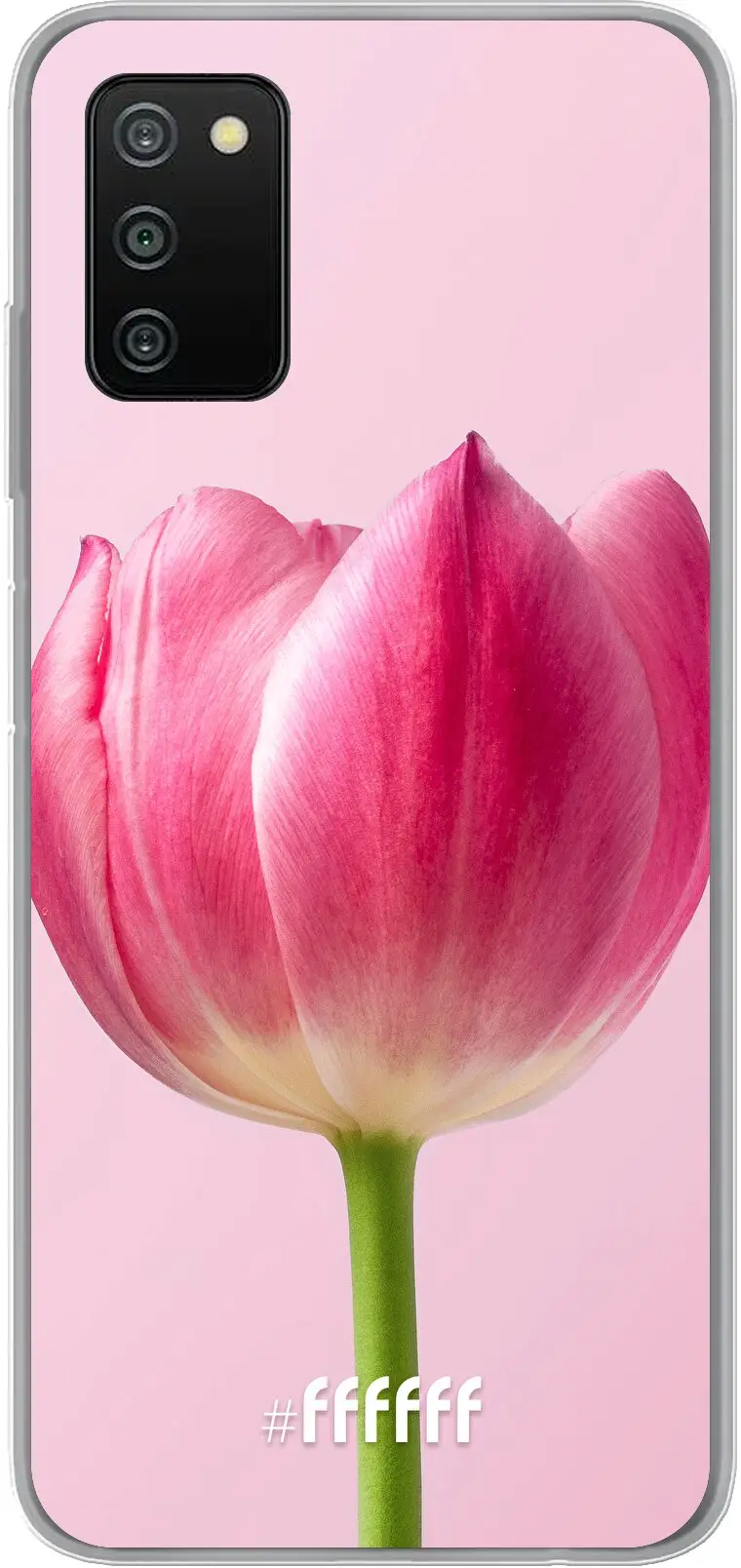 Pink Tulip Galaxy A03s