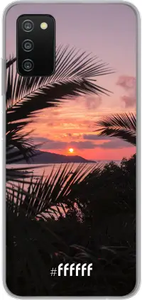 Pretty Sunset Galaxy A03s