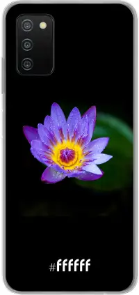 Purple Flower in the Dark Galaxy A03s