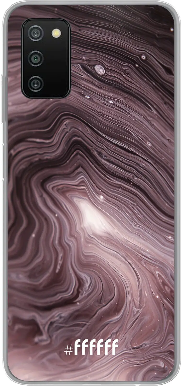 Purple Marble Galaxy A03s