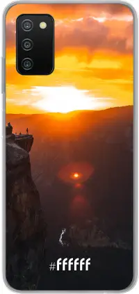 Rock Formation Sunset Galaxy A03s