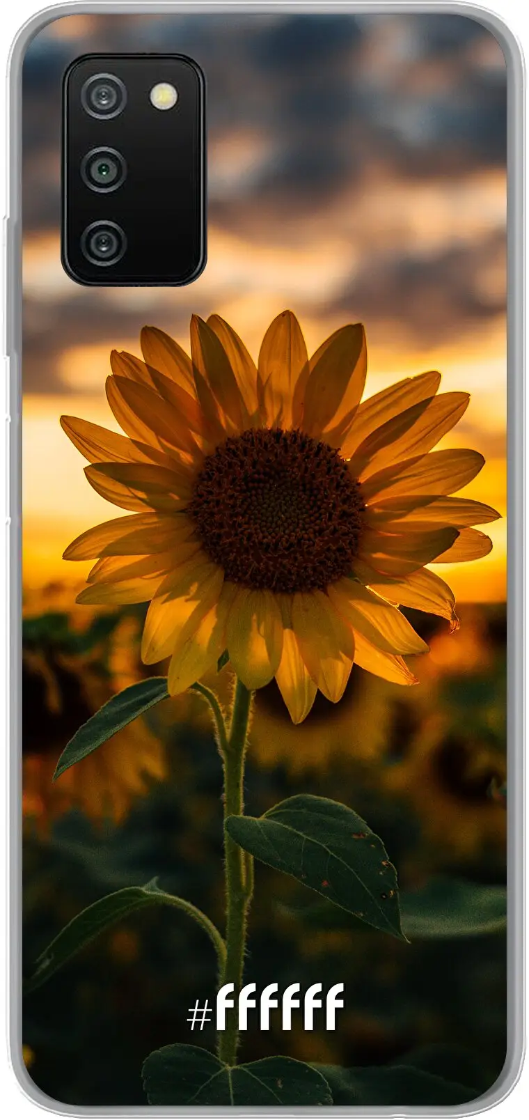 Sunset Sunflower Galaxy A03s