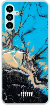 Blue meets Dark Marble Galaxy A04s