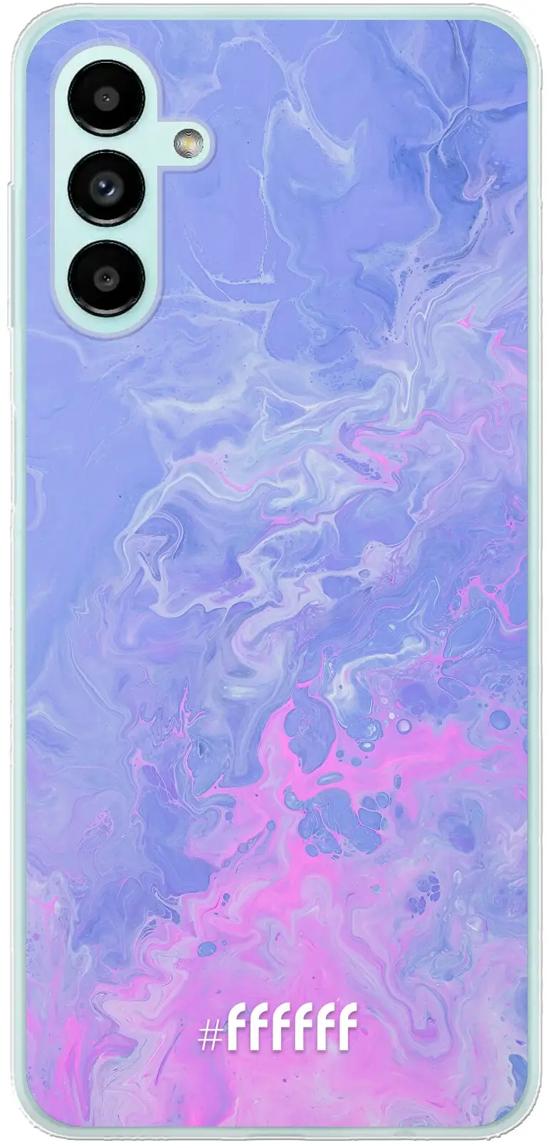 Purple and Pink Water Galaxy A04s