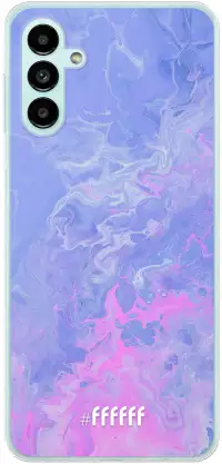 Purple and Pink Water Galaxy A04s