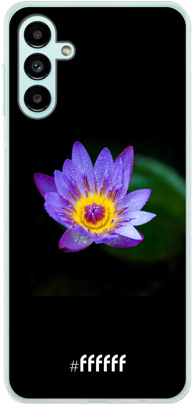 Purple Flower in the Dark Galaxy A04s