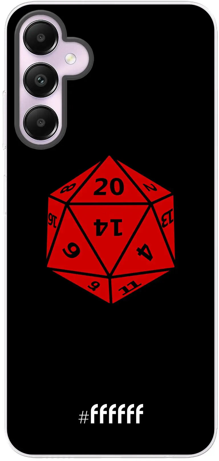 D20 - Black Galaxy A05s