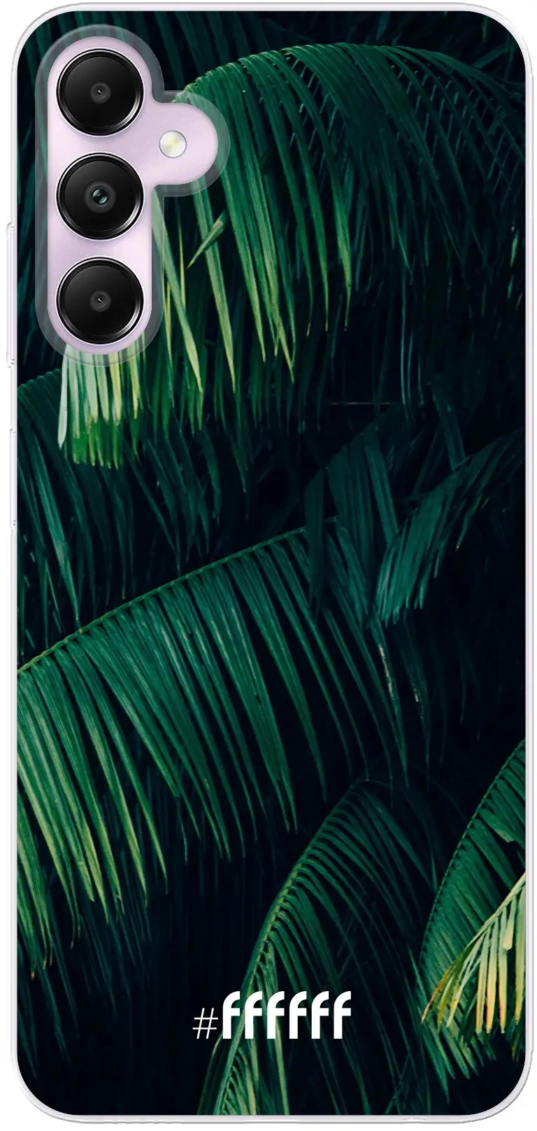 Palm Leaves Dark Galaxy A05s