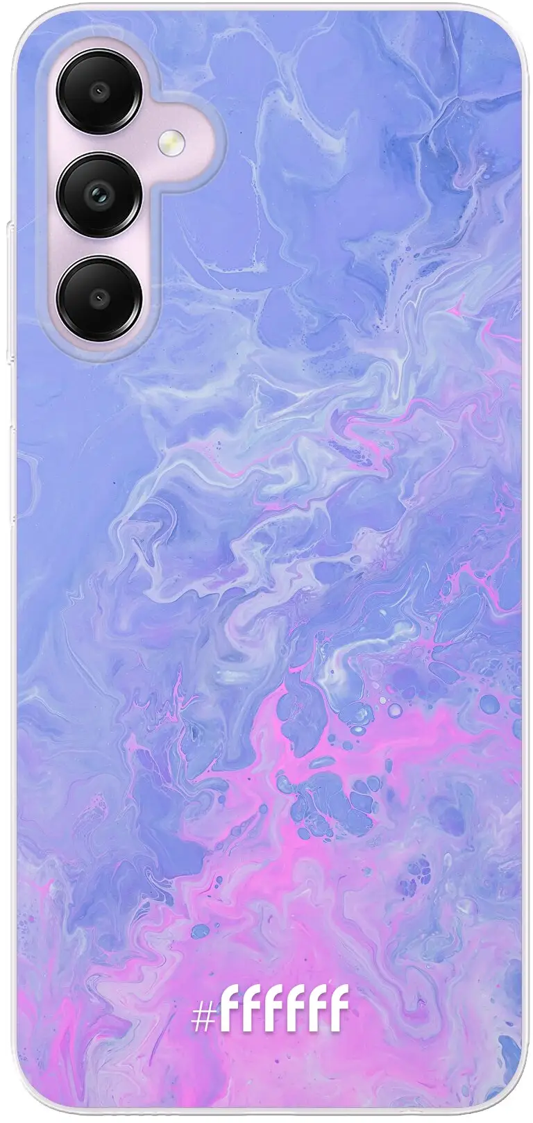 Purple and Pink Water Galaxy A05s