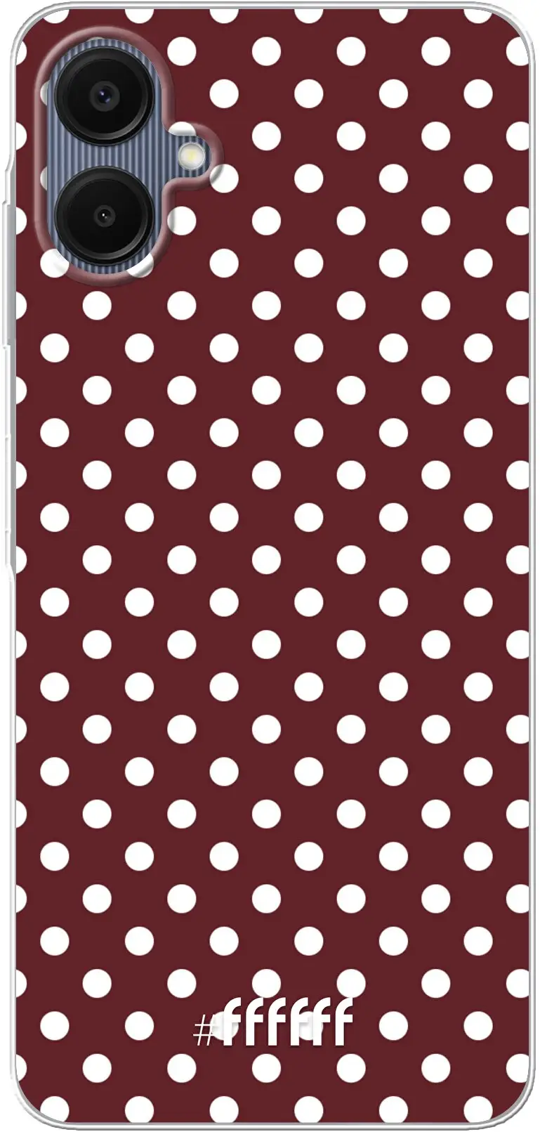 Burgundy Dots Galaxy A06