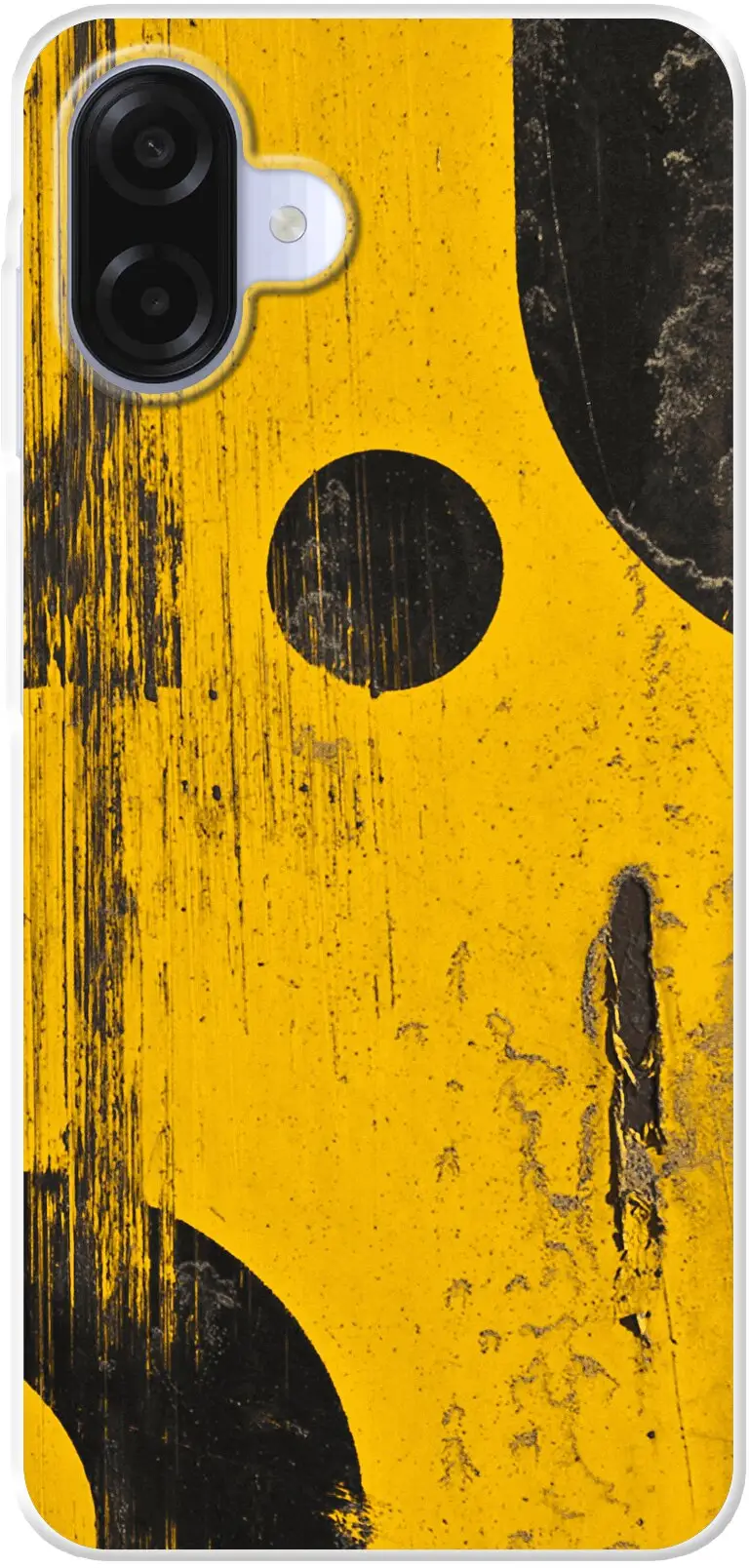 Black And Yellow Galaxy A07