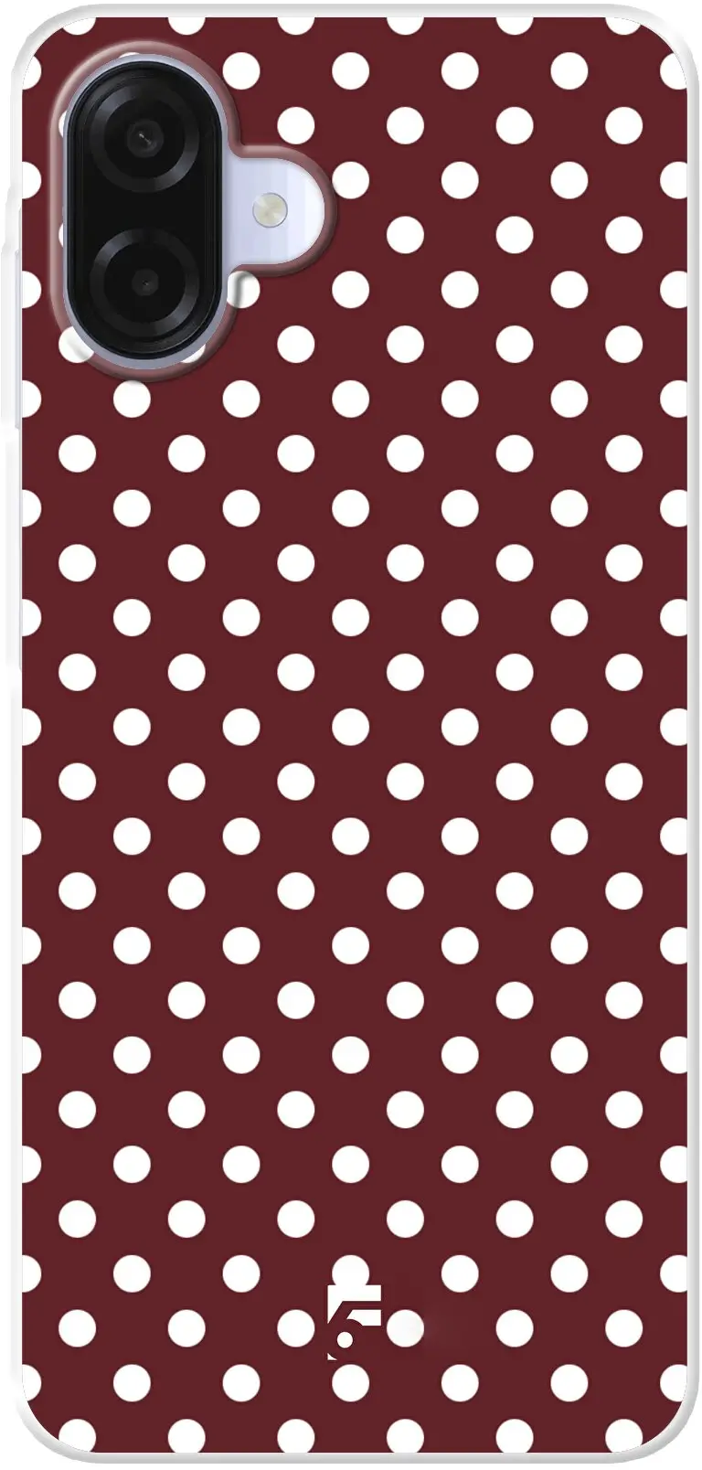 Burgundy Dots Galaxy A07
