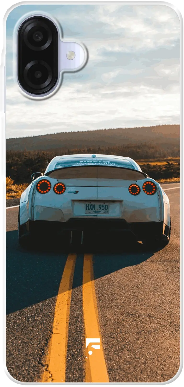 Silver Sports Car Galaxy A07