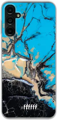 Blue meets Dark Marble Galaxy A14 / Galaxy A14 5G