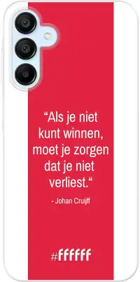 AFC Ajax Quote Johan Cruijff Galaxy A15