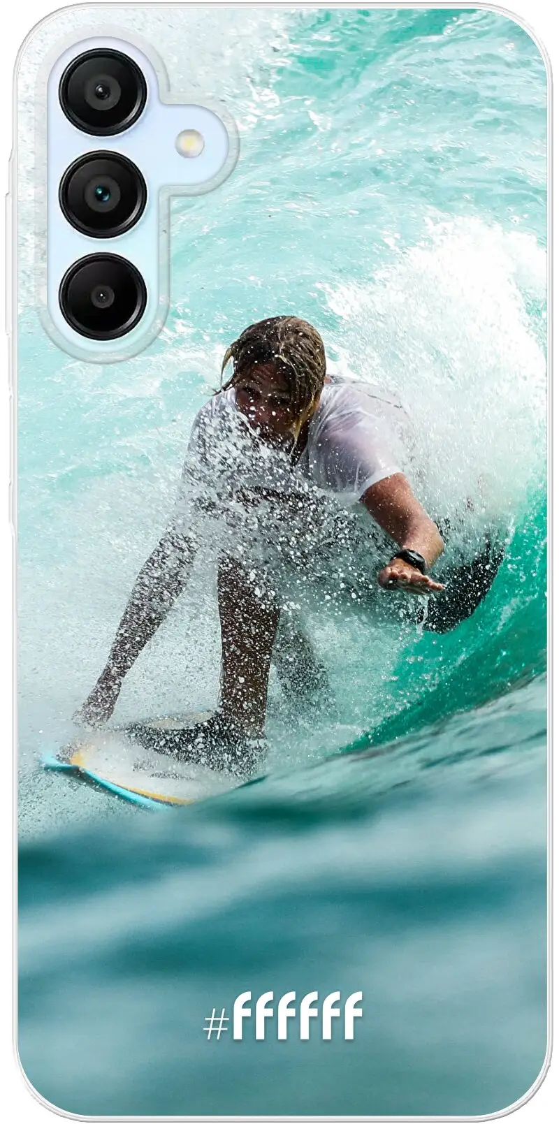 Boy Surfing Galaxy A15